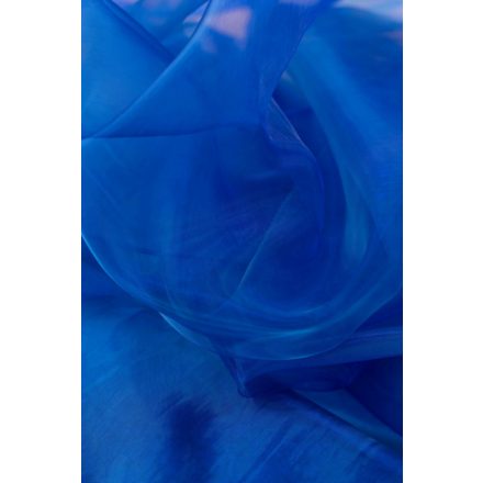 Organza.royal blue