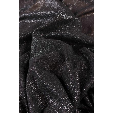 Metallic-chiffon.blk/silver